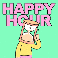 Happy Hour Cheers GIF by doodles