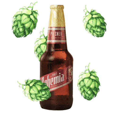 CervezaBohemia giphyupload cerveza pilsner bohemia Sticker