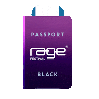Passport Rage 2019 Sticker by Rage Festival