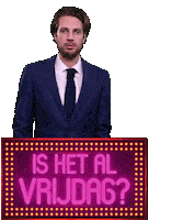 Late Night Show Host Sticker by BNNVARA