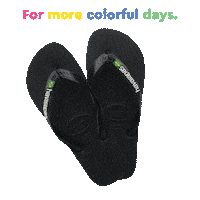 havaianasapac colorful brasil brazil sandals Sticker