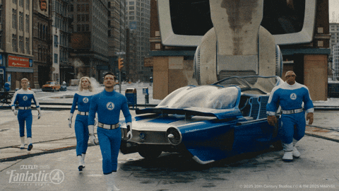 Staring Fantastic Four GIF by Marvel Studios