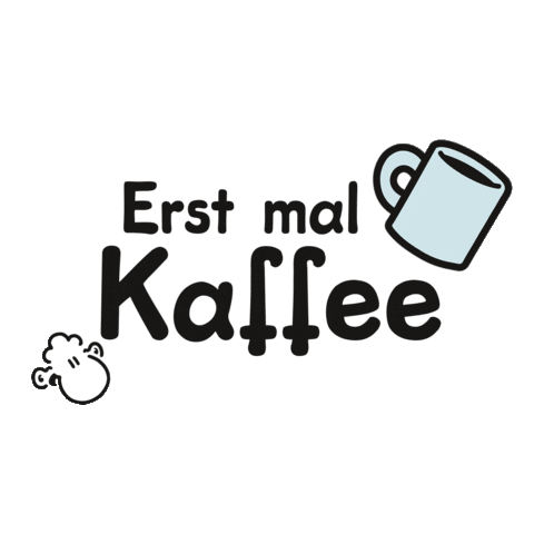 But First Coffee Sticker by SHEEPWORLD AG