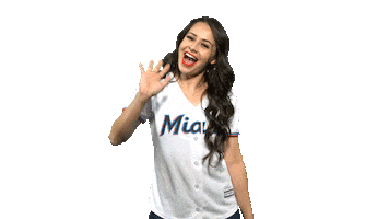 fun baseball Sticker by Miami Marlins