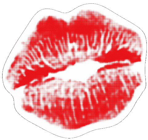 Kisses Sticker