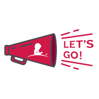 Lets Go Sticker by St Jude