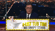 Stephen Colbert Soapy GIF by The Late Show With Stephen Colbert