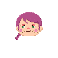 Happy Pixel Sticker