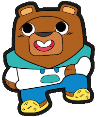 Bear Sticker by Piticas