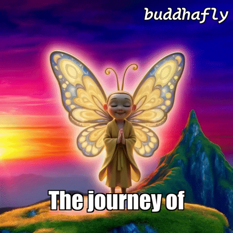 Peace Mountain GIF by BuddhaFlyJourney