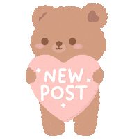 Heart New Post Sticker