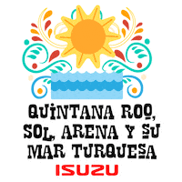 Mexico Cancun Sticker by Isuzu México