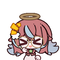 HunniHime anime kawaii laugh twitch Sticker