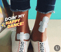 dance shoes GIF by U by Kotex Brand