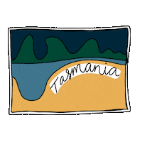 Aleishaearp Discovertasmania Sticker by Tasmania