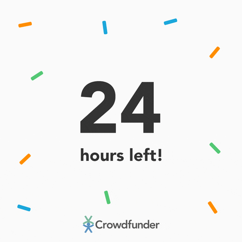 CrowdfunderUK giphyupload support countdown crowdfunding GIF