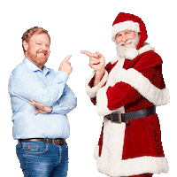 Santa Claus Christmas Sticker by expert Warenvertrieb GmbH