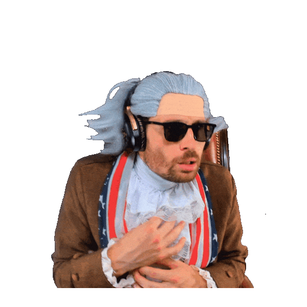 Looking Around Double Take Sticker