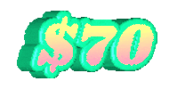 Seventy Sticker by alixmcalpine