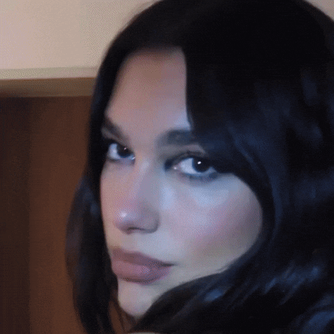 Dua Lipa Makeup GIF