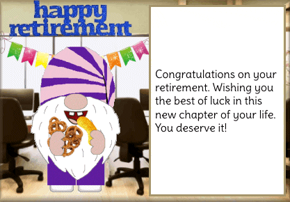 Congratulations Retire GIF