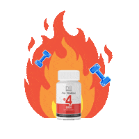 Workout Burn Sticker by Dii
