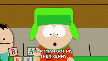 talking kyle broflovski GIF by South Park 