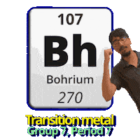Transition Metals Sticker