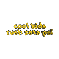 Greek Life Rush Sticker by Zeta Psi Fraternity International