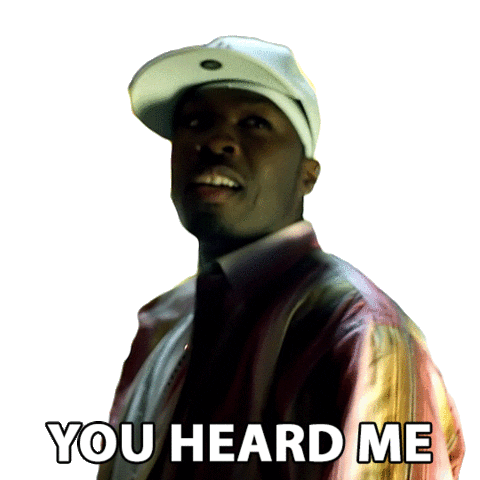 50 Cent Lyrics Sticker by 50 Cent