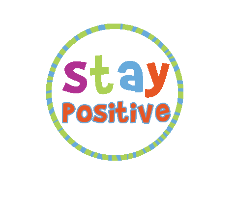 Stay Positive Sticker by Jefferies Socks