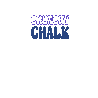 Crunch Chalk Sticker by Alz Asmr