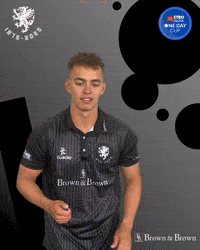 Josh Thomas Ball GIF by Somerset County Cricket Club