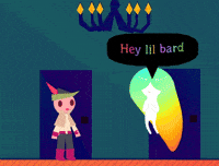 dishbug kiwi bard inn none of your business GIF