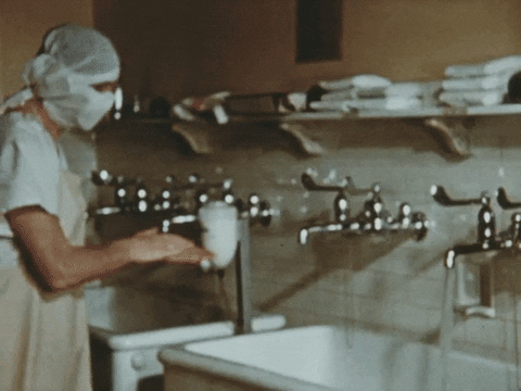 Wash Hands Doctor GIF by McGill University