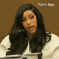 Cardi B Licking Lips GIF by Taimi