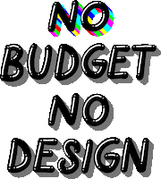 Design Budget Sticker