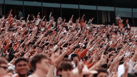 Texas Football Hook Em GIF by Texas Longhorns