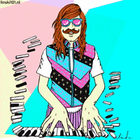 dance party GIF by Linski101