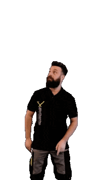 Clickhere Mann Sticker by codex-x