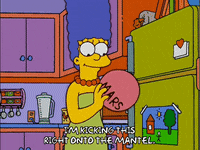 bouncing marge simpson GIF
