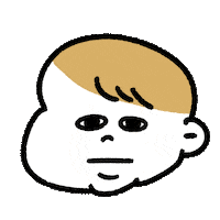 face icon Sticker by horahareta13