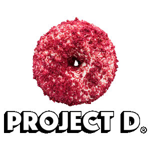 ProjectDoughnut giphyupload logo d donuts Sticker