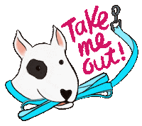 Take Me Out Dog Sticker