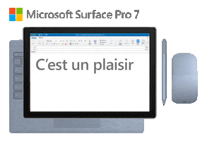Surface Online Learning Sticker by Microsoft Canada