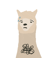 Feelings Anxiety Sticker