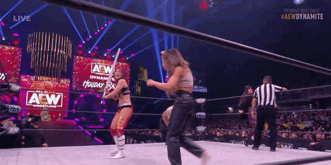 Hikaru Shida Wrestling GIF by AEWonTV