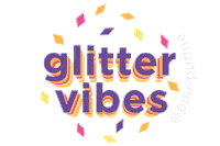 Glitter Carnaval Sticker by Purpurine