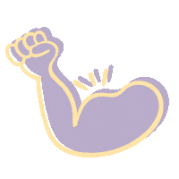 Elianatatangelo strong entrepreneur arm emprendimiento Sticker