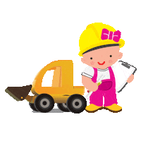 Car School Sticker by Morinaga Platinum